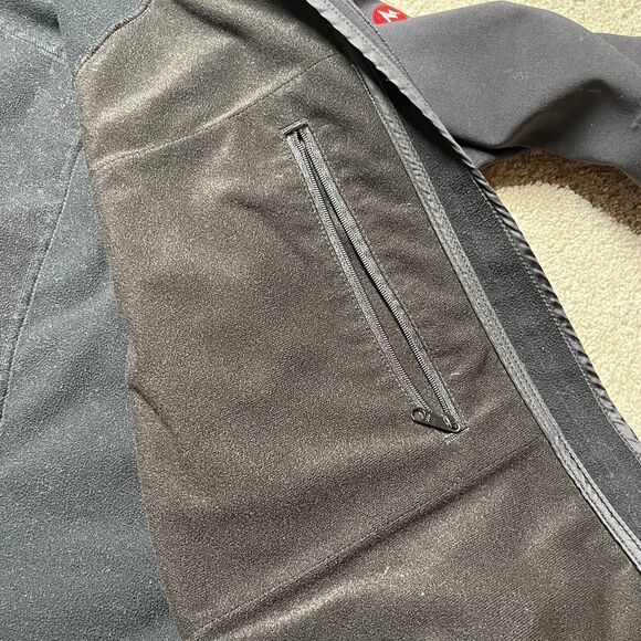 Marmot Windstopper Jacket Womens Full Zip Size Medium Black Soft Shell Coat - Picture 10 of 14